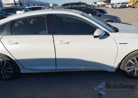 2018 Honda Accord Hybrid Ex-L from USA, damaged, VIN 1HGCV3F57JA016471